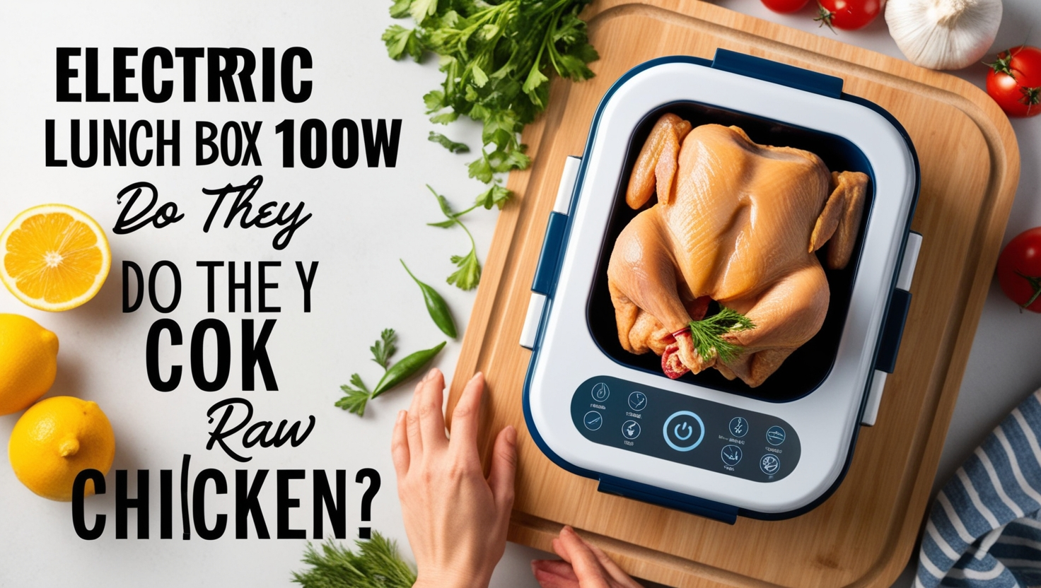  Exploring the Potential of the electric lunch box 100w do they cook raw chicken: Can It Cook Raw Chicken Safely?