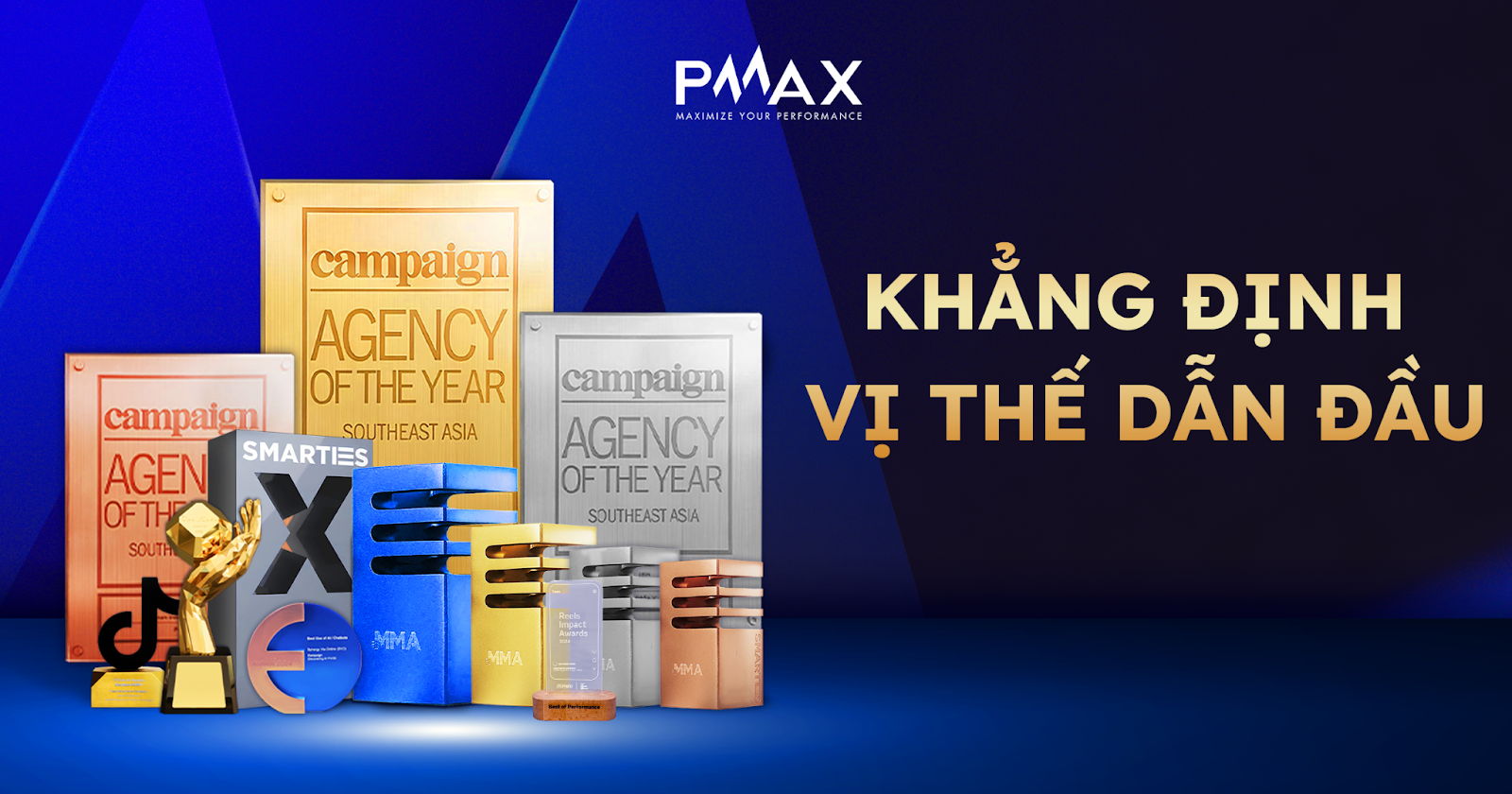 PMAX khẳng định vị thế với hơn 16 giải thưởng marketing danh giá trong nước và quốc tế năm 2024