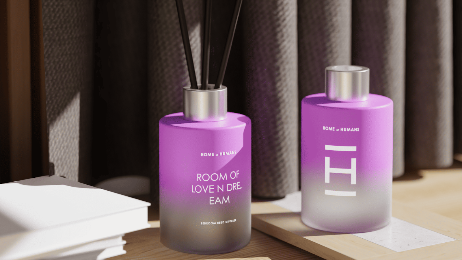 Reed diffuser Home of Humans varian Room of Love and Dre..eam