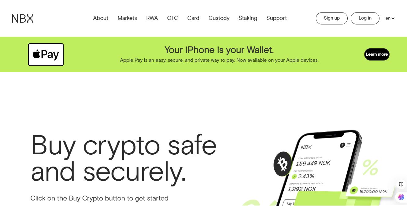  NBX homepage