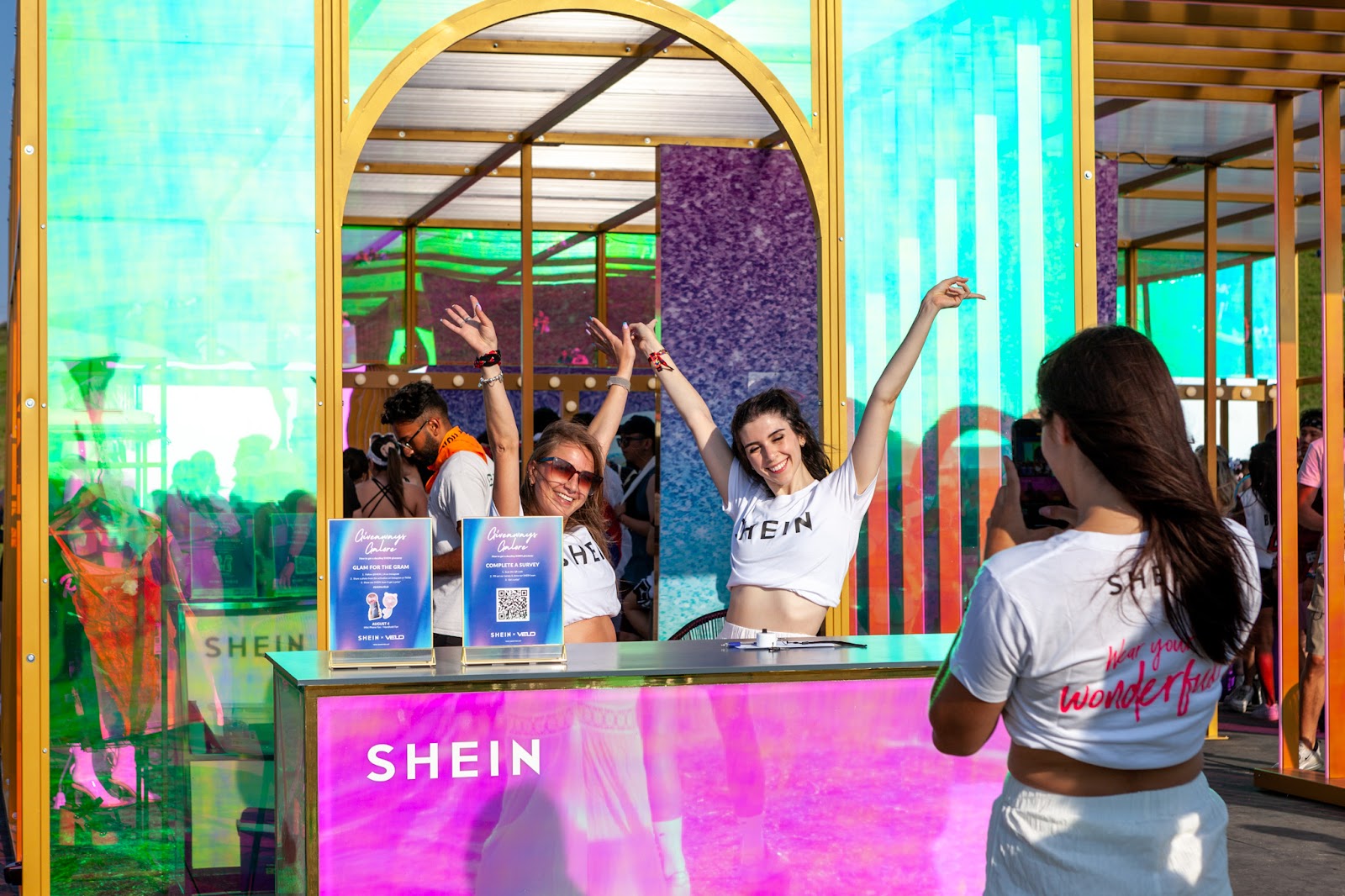 SHEIN’s vibrant pop-up activations at VELD music festival in Toronto and the Montreal