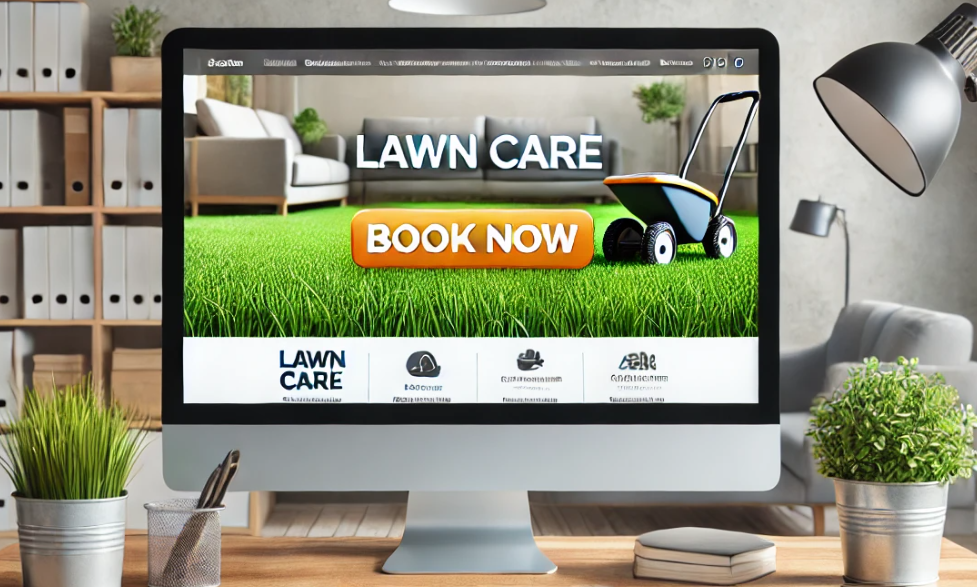 lawn care web design