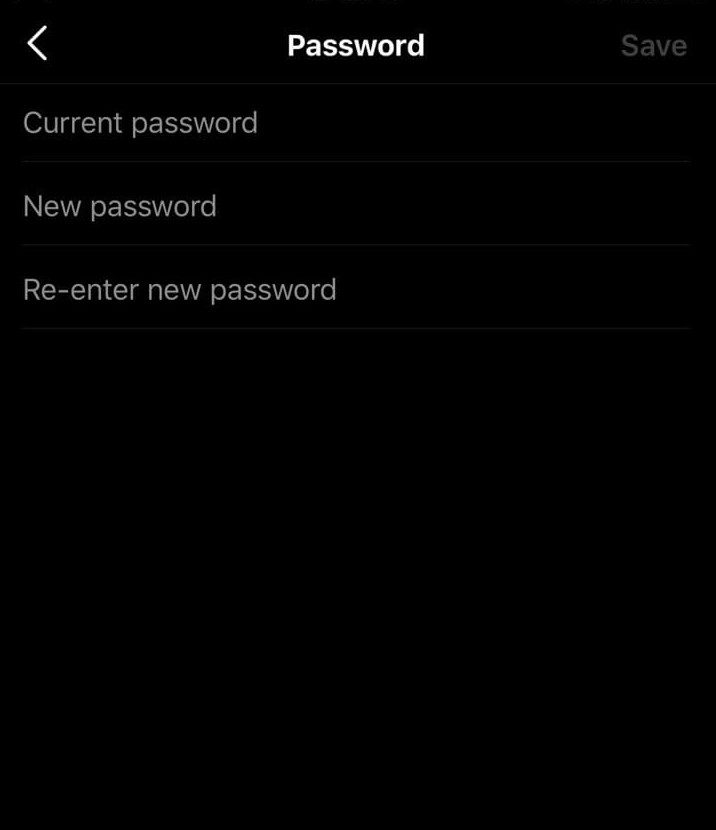 How to Change Password on Instagram