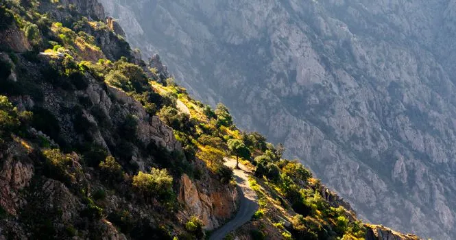 An adventurous road in the mountains for outdoor experience in Aseer, Saudi Arabia - (Credits SaudiGulf Projects)