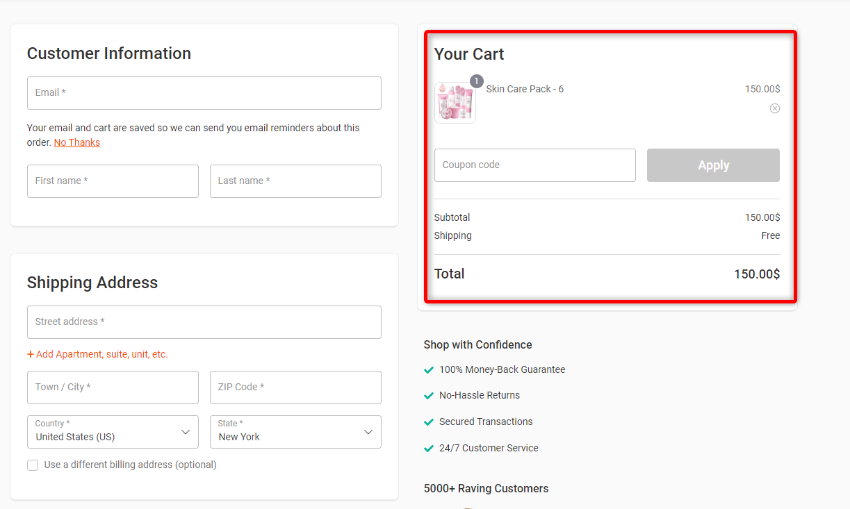 WooCommerce Checkout Upsell