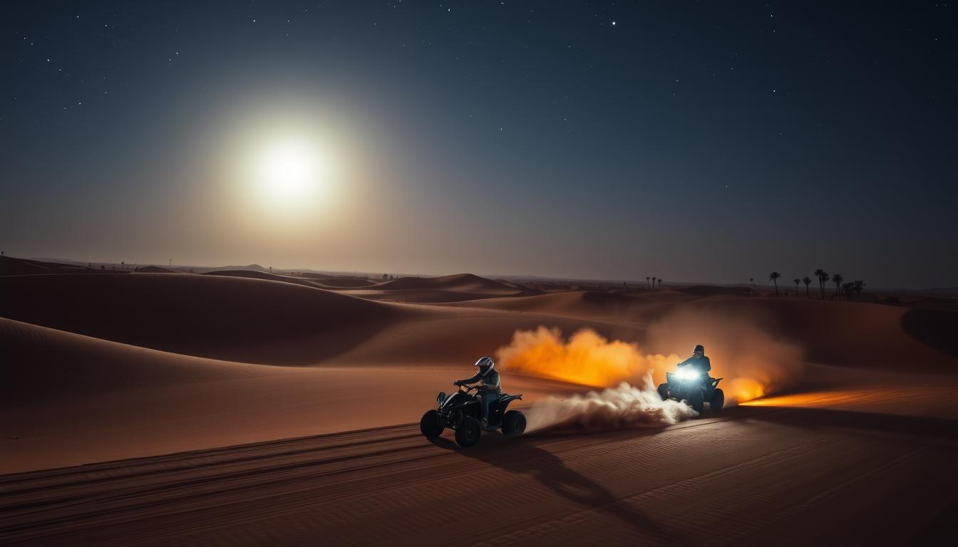 night quad biking adventure