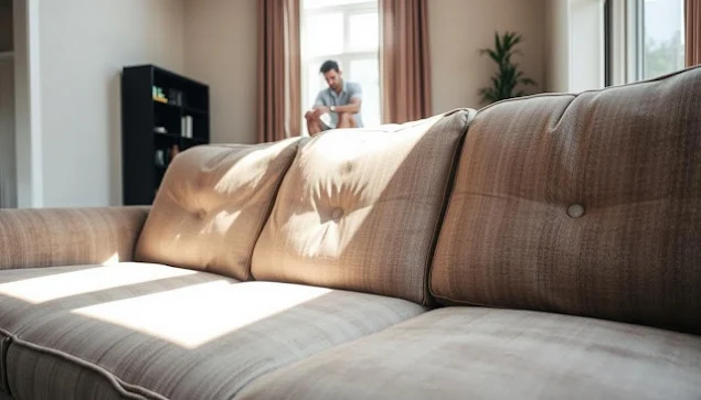 DIY sofa deep cleaning