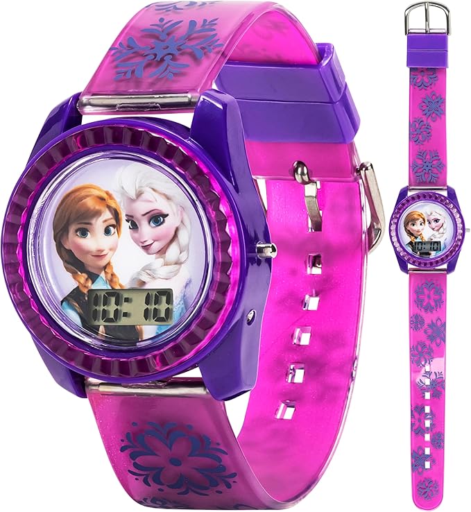 Disney Frozen Elsa and Anna Digital Watch