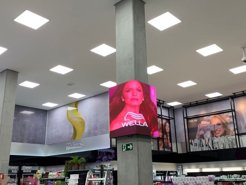 painel led inteligente tecnologia