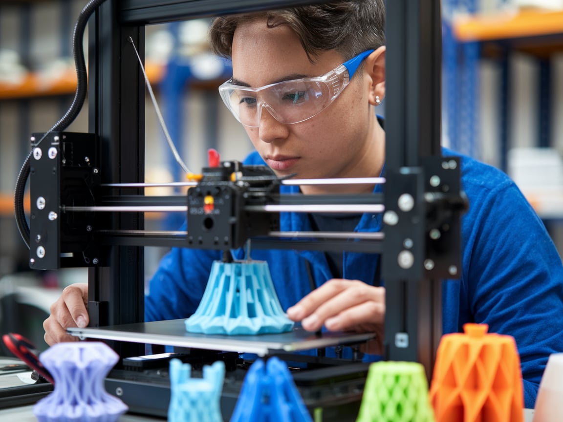 3D printing is an effective way to make rapid prototypes