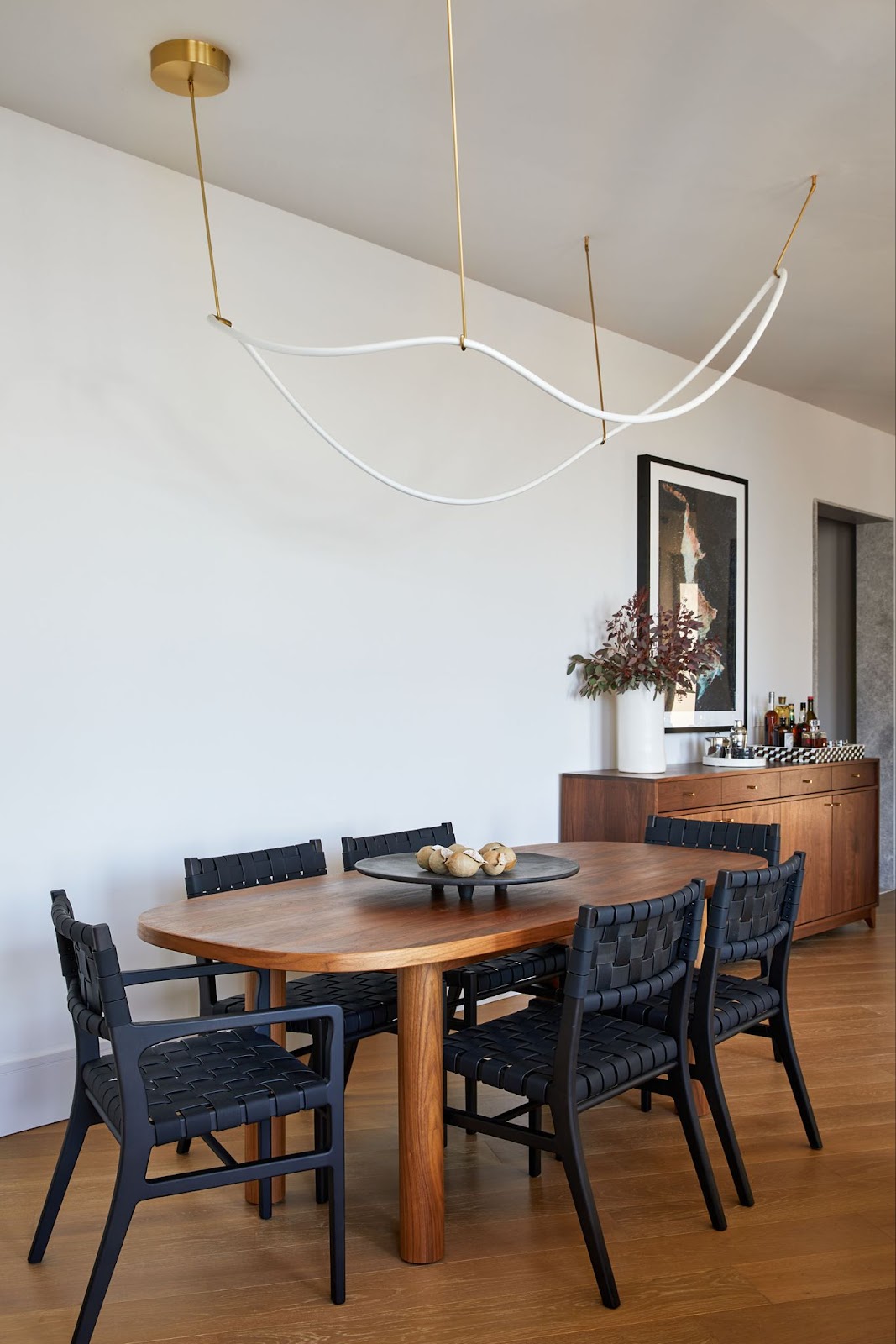 Functional luxury designed dining room with a timeless appeal