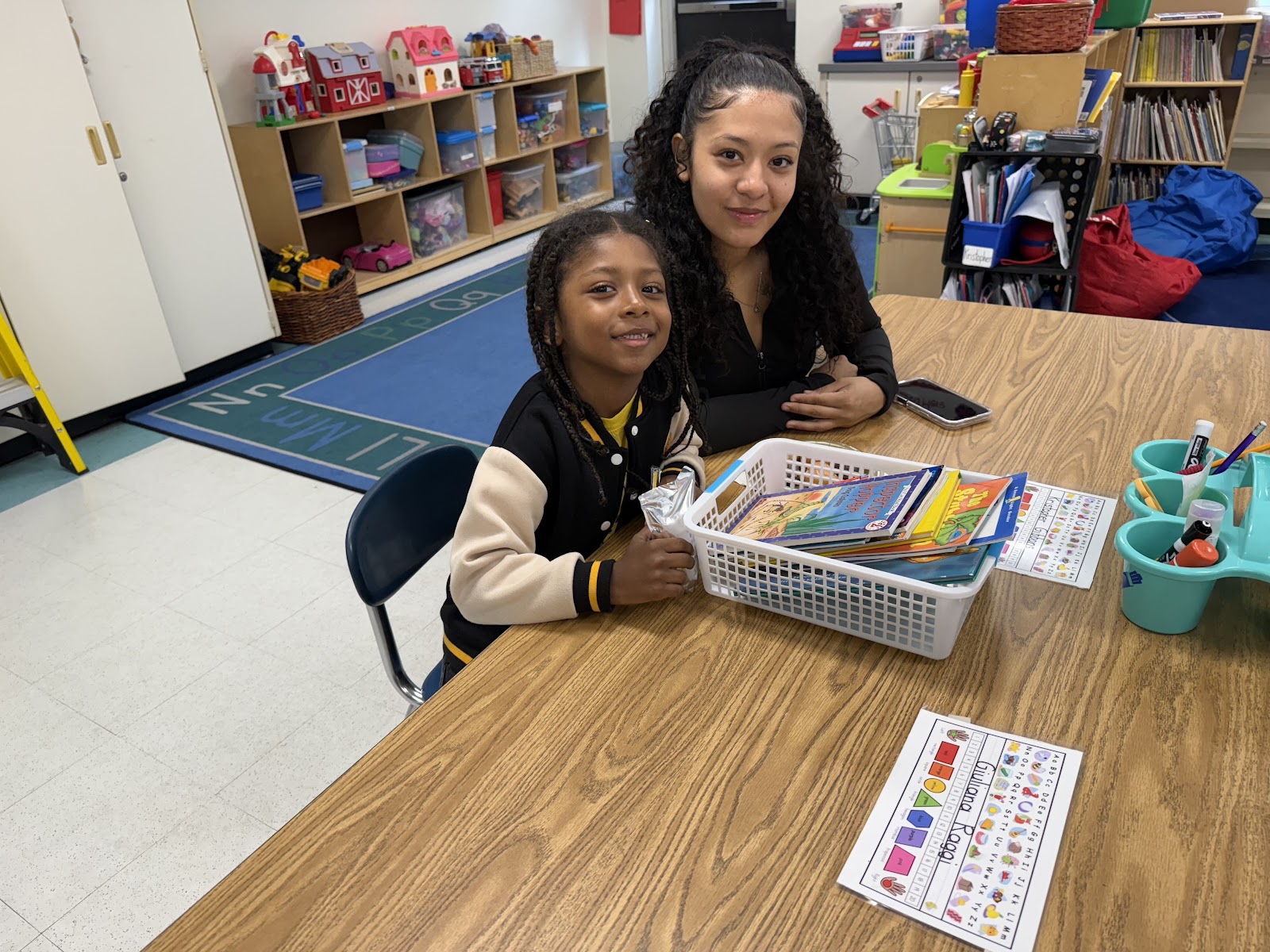Kindergarten reading celebration at Stark