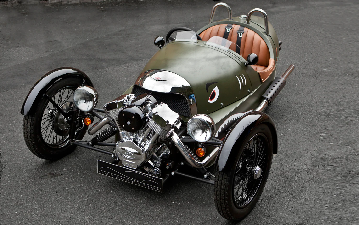 รถมอเตอร์ไซค์ Morgan 3-Wheeler / Engine : 1,979 ซีซี