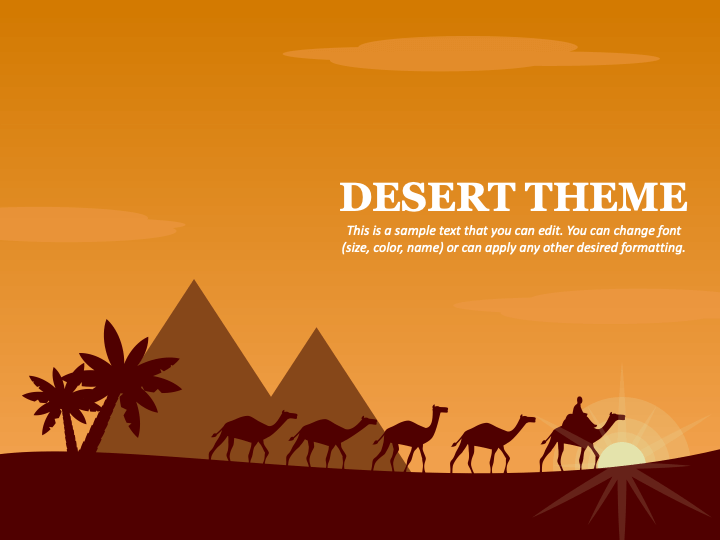 Desert Theme Slide