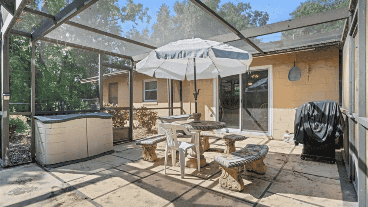 Tour This 1,540 Sq Ft Concrete Block Home with Private Pool and Spacious Backyard in Orlando, FL