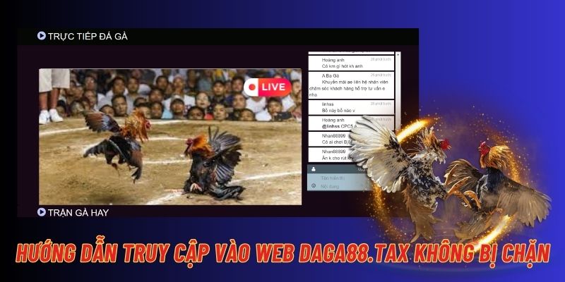 Hướng dẫn người dùng truy cập web Daga88.tax không bị chặn hiệu quả