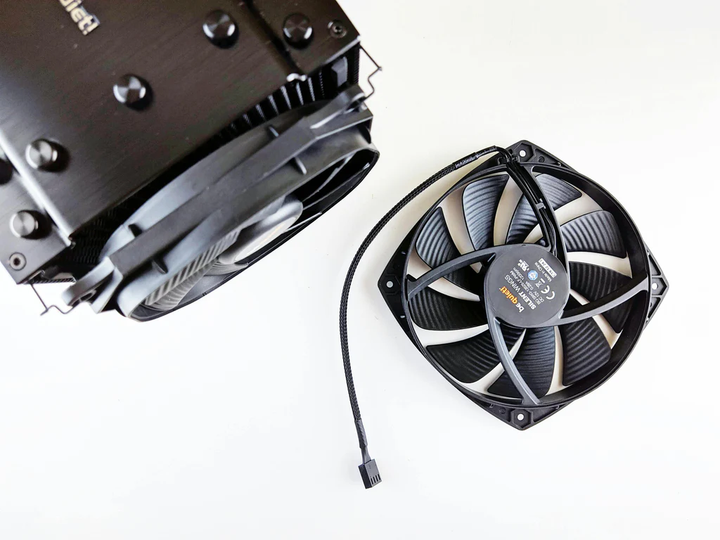 Image of two PC cooling fans