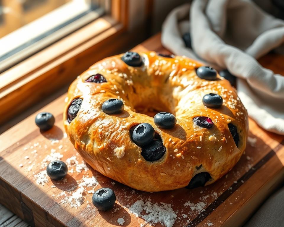 blueberry bagel