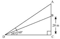 chapter 9 -Some Applications of Trigonometry Exercise 9.1/image050.png