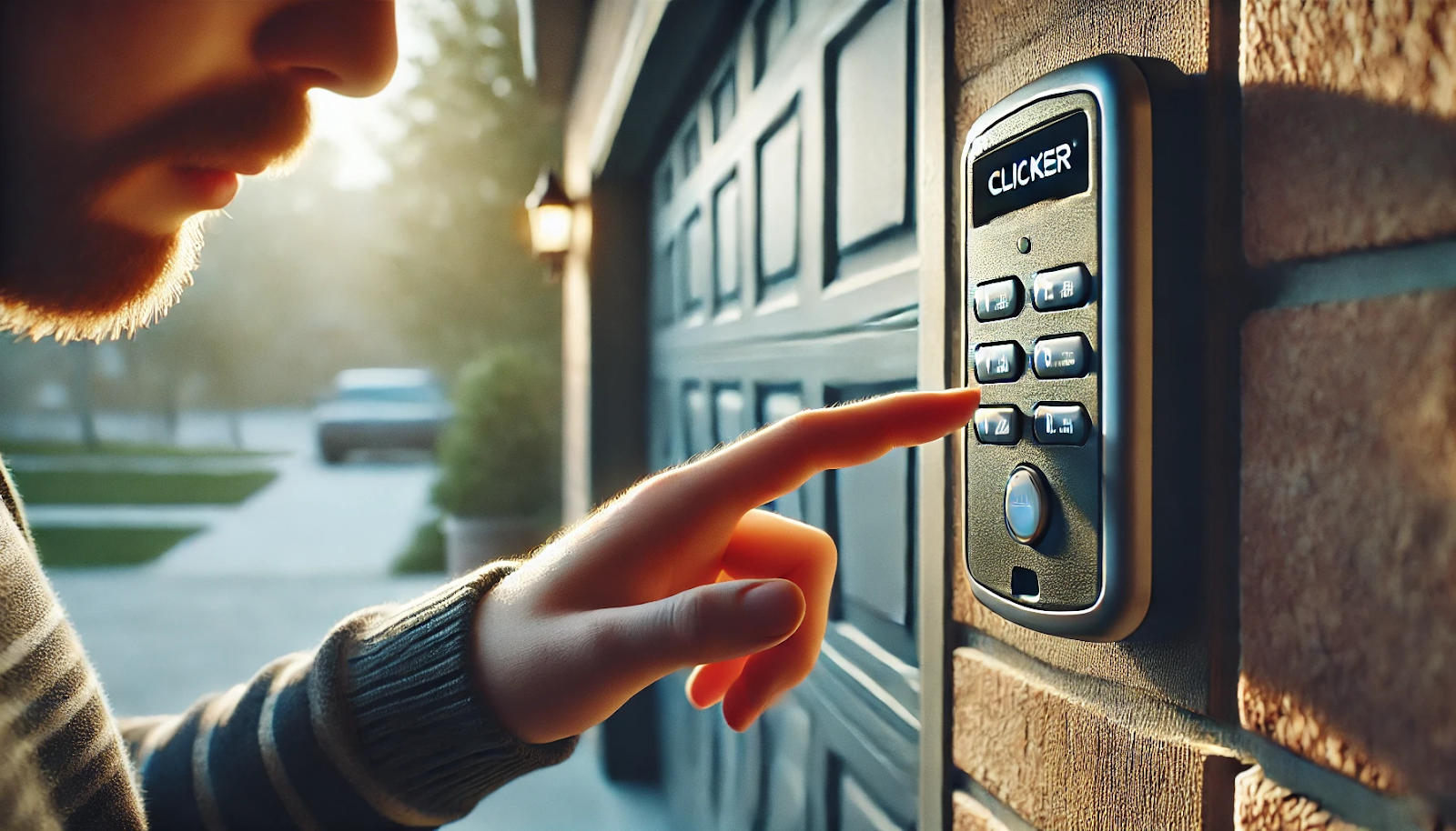 clicker garage door keypad reset