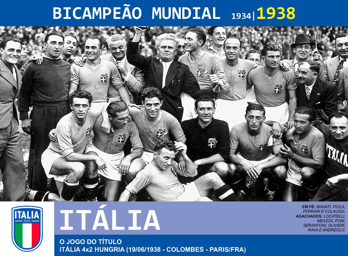 Edição dos Campeões: Itália Campeã da Copa do Mundo 1938