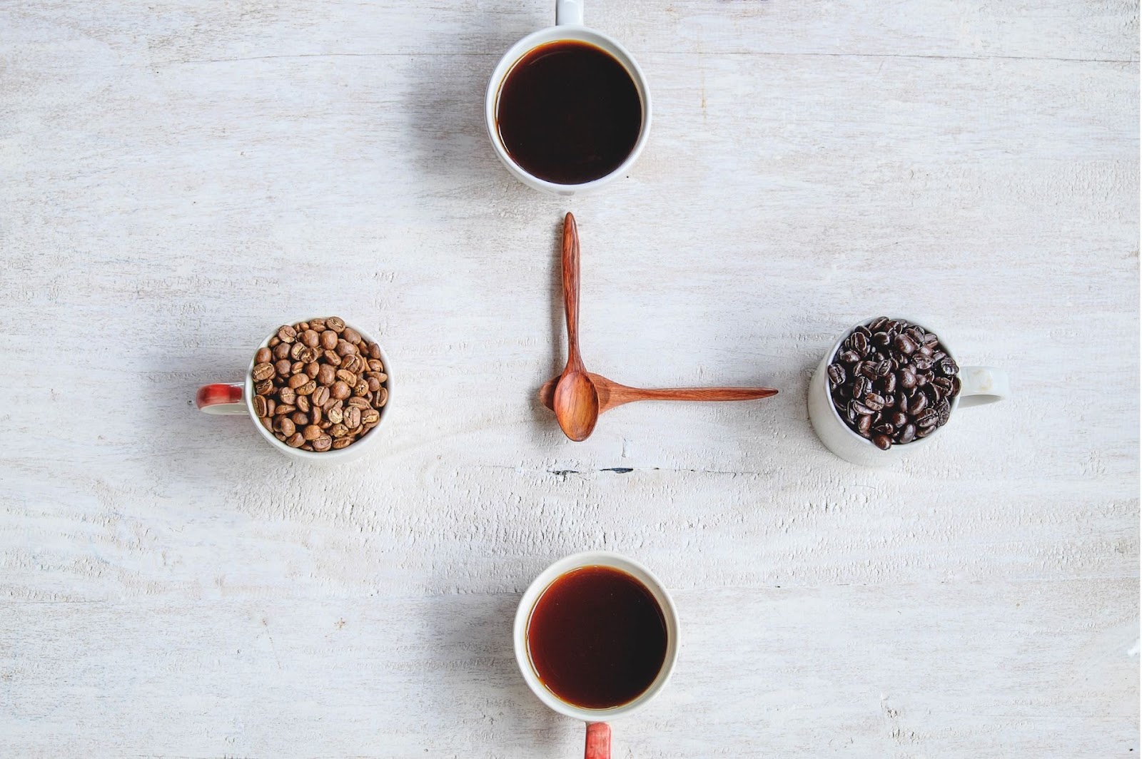 A picture showing Stages of Brewed Coffee