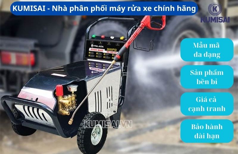 Kumisai - Nhà phân phối máy rửa xe chính hãng