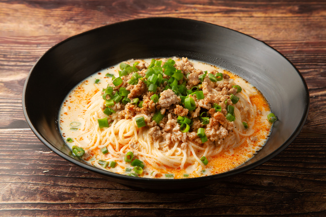スタミナ満点！「豆乳坦々そうめん」
