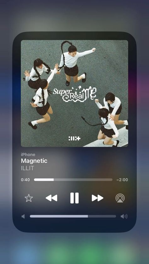 This contains an image of ILLIT's hit song, "Magnetic."