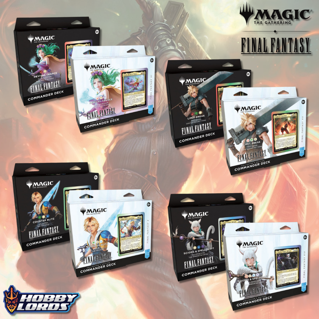 MTG x Final Fantasy Commander Decks