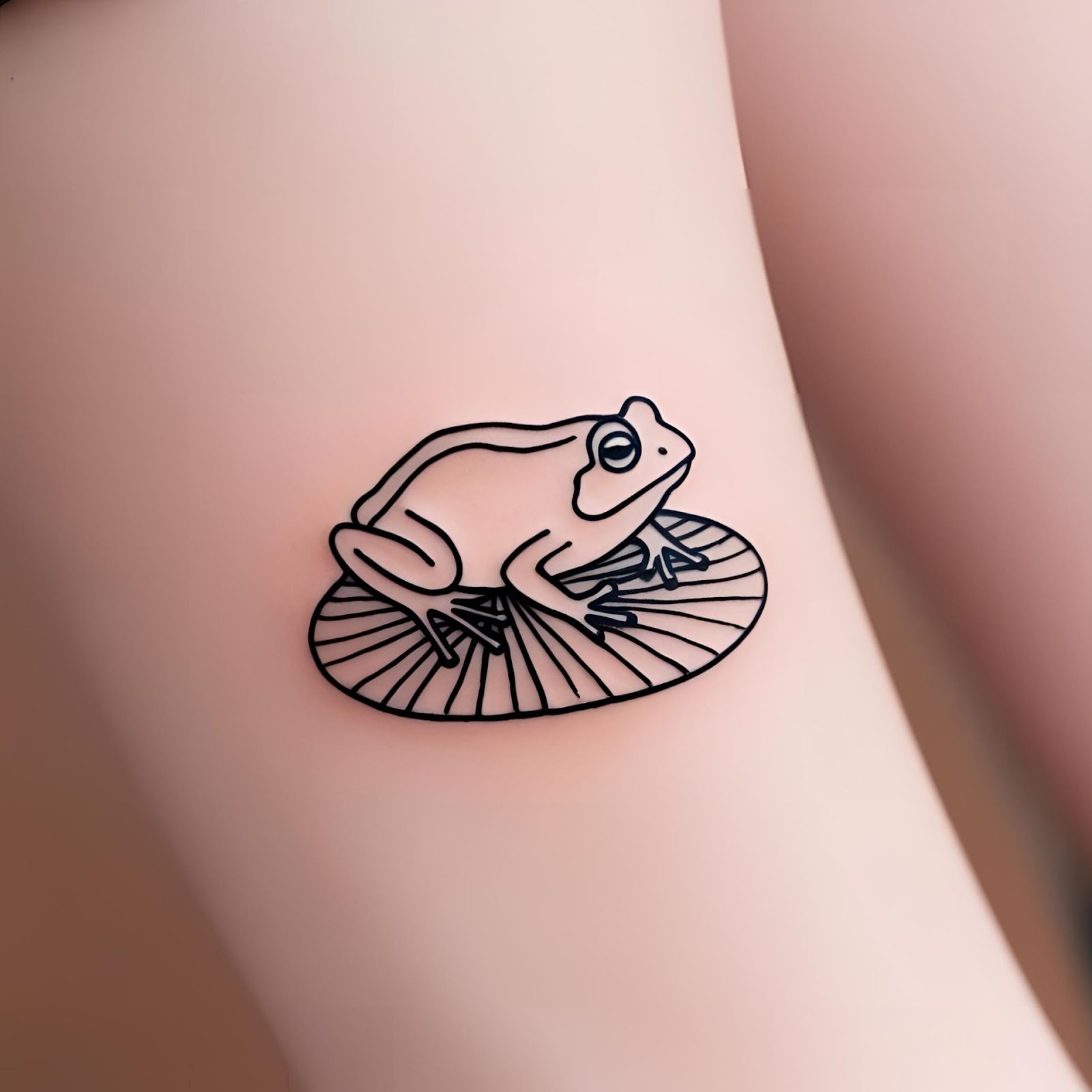 Frog Tattoo Simple
