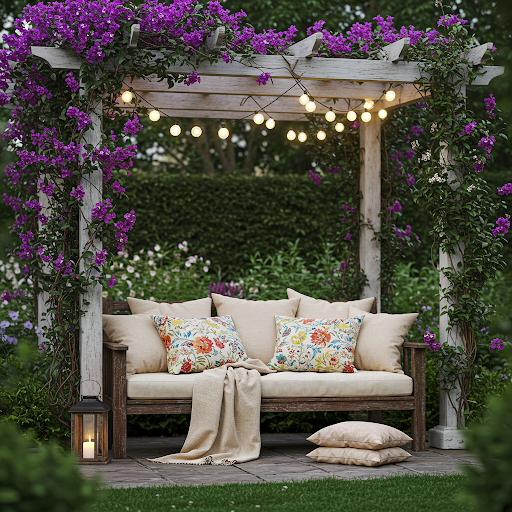 Build a Cozy Garden Seating Area