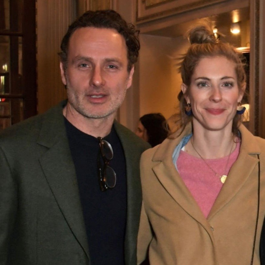 Gael Anderson and Andrew Lincoln at an event