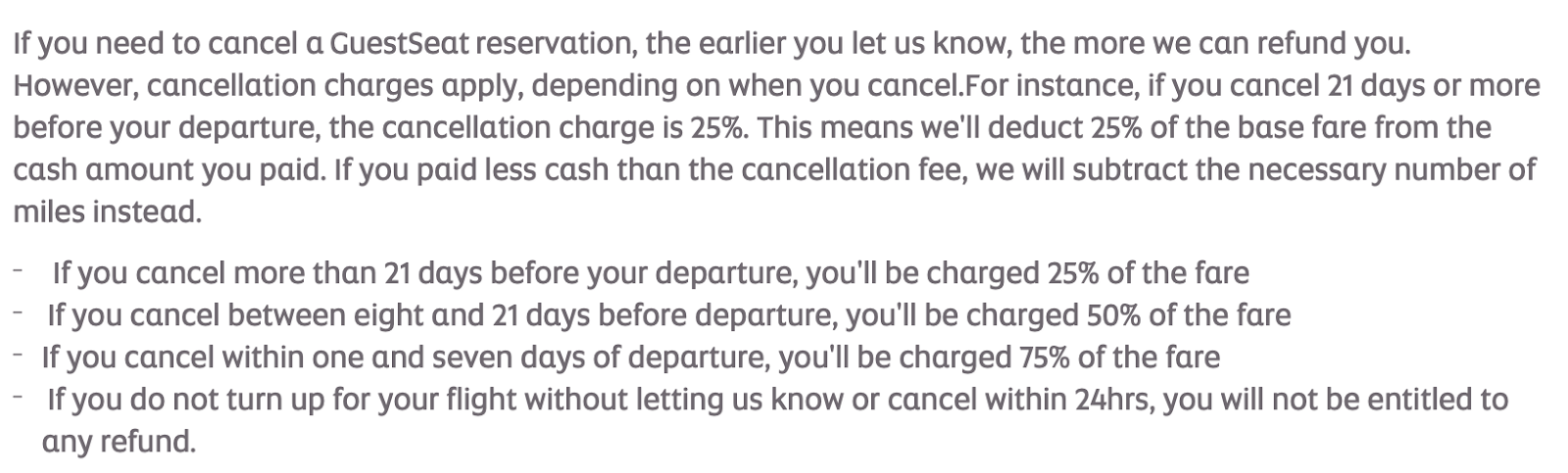 Etihad award ticket change and cancellation fees