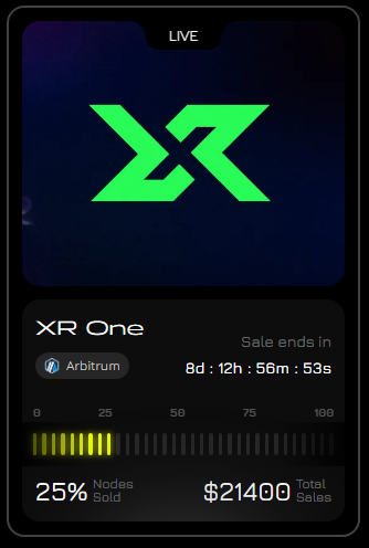 XR One live on NodePad