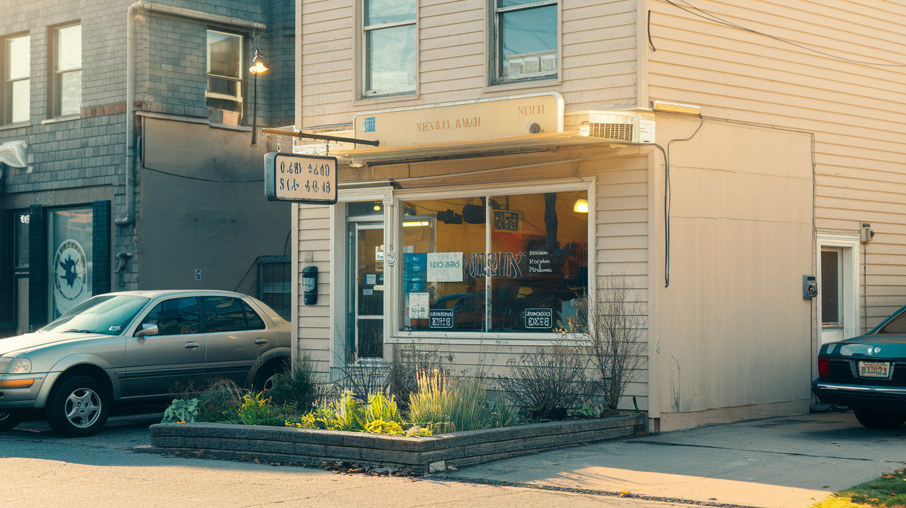 Car Repair Shop in Smithville New York on Newark Avenue
