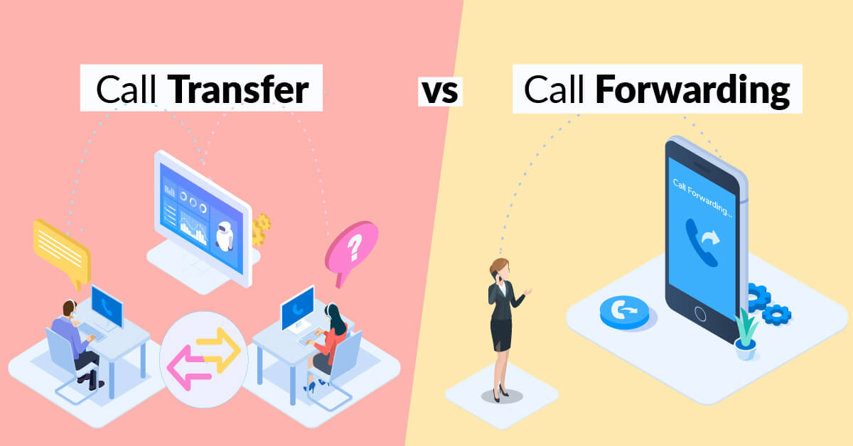 Call Transfer vs call forwarding