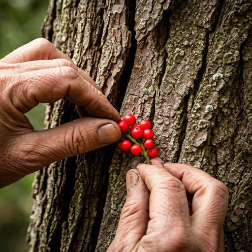 Planting Mistletoe from Berries: A Step-by-Step Guide