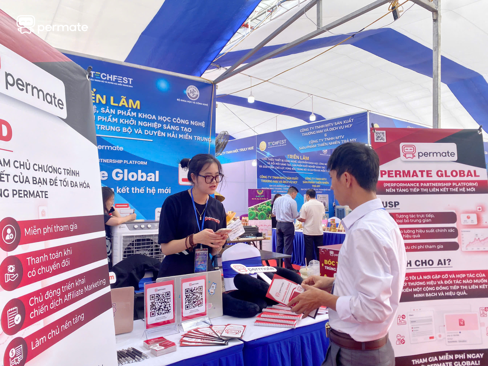 Dấu ấn Permate Global tại Techfest 2024 khu vực Bắc Trung Bộ và Duyên hải miền Trung