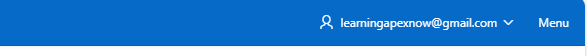 A blue background with white text

Description automatically generated