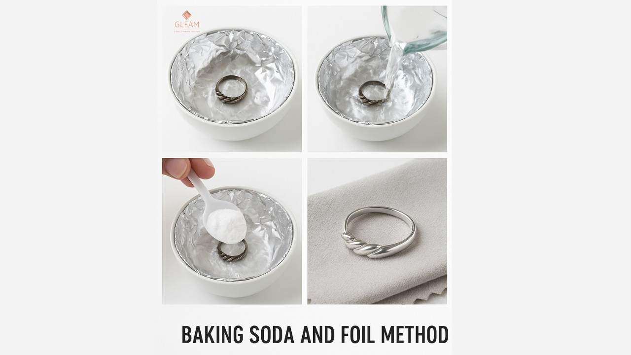 Soak Jewelry in a Foil Bath