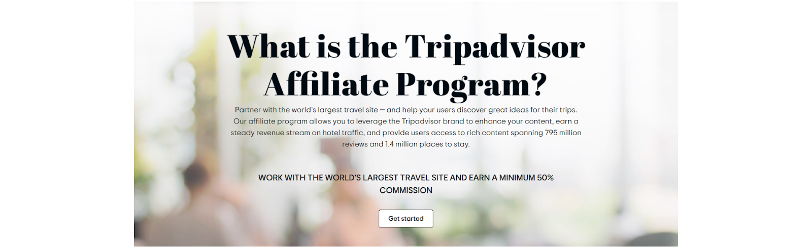 Tripadvosor affiliate program