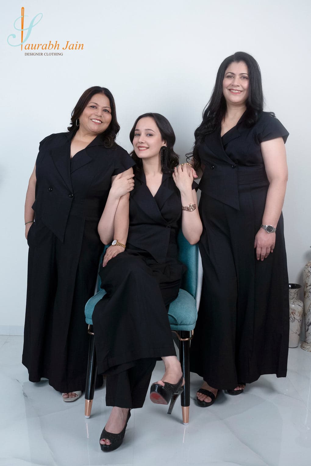 BLACK JUMPSUIT by Saurabh Jain World
