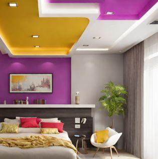 Vibrant False Ceiling Colors for home - Asian Paints