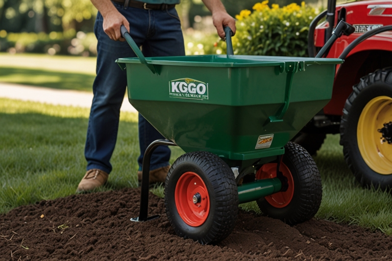 kgro broadcast spreader model 75466