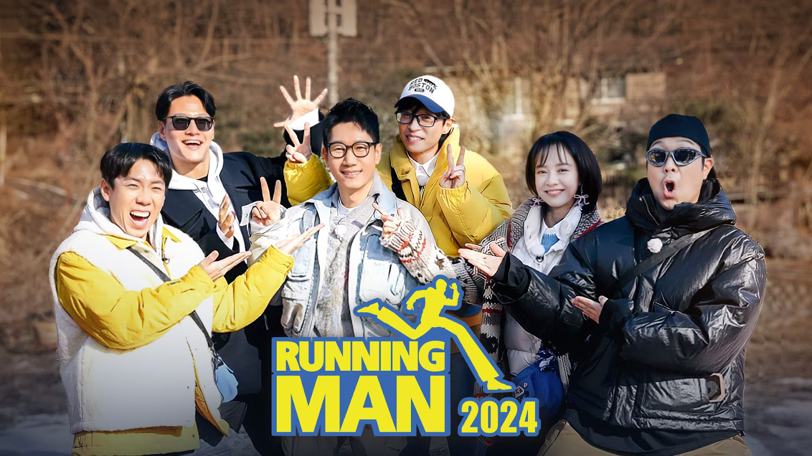 Keenam member "Running Man" yang akan datang ke Indonesia: Yoo Jae Seok, Jee Seok Jin, Kim Jong Kook, Song Ji Hyo, Yang Se Chan, dan HAHA.