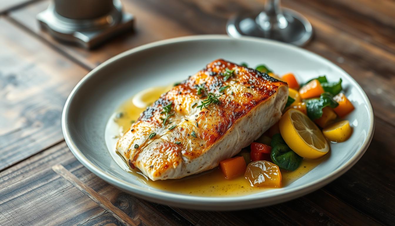 pan-seared rockfish