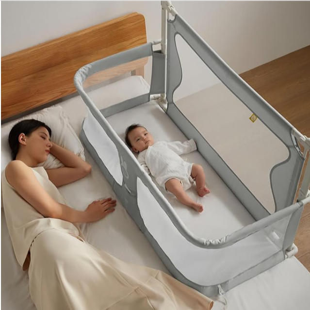 PANBAYI 3-in-1 Bedside Crib