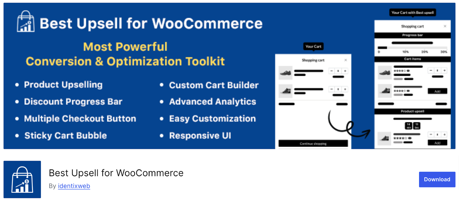 Best Upsell for WooCommerce store