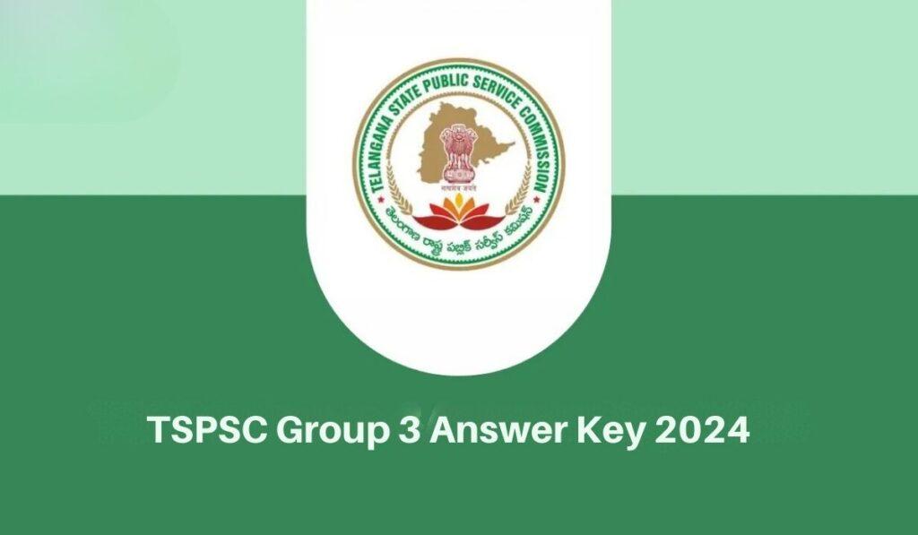 TSPSC Group 3 Answer Key 2024 Released Check Now 